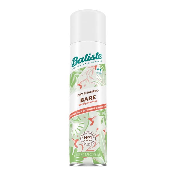 Batiste Dry Shampoo Bare 5.71 oz bottle side view