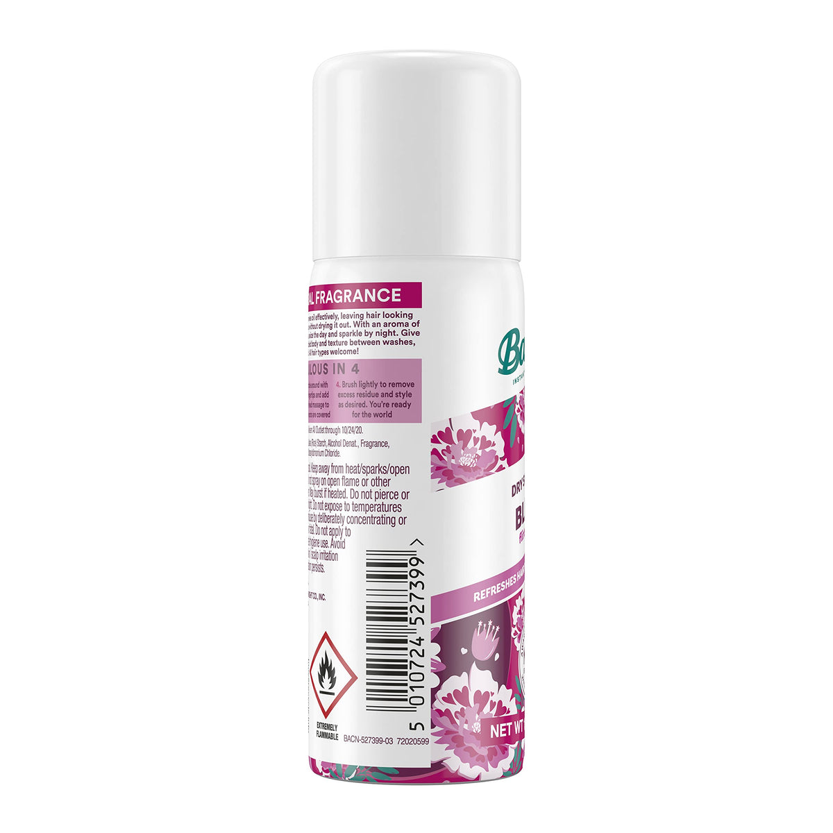 Batiste Dry Shampoo Floral & Fruity Blush 1.6oz lifestyle use