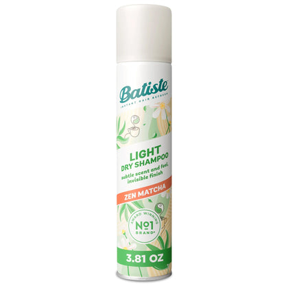 Batiste Light Dry Shampoo 3.81 Oz Zen Matcha front view