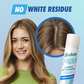 Batiste Light Dry Shampoo Unscented spray nozzle close-up