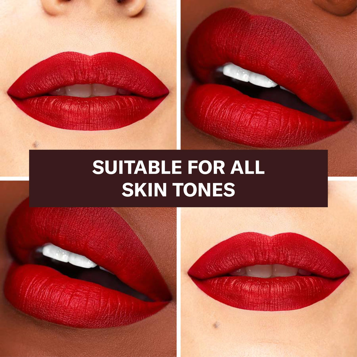 Bawse Lady Blue Red Liquid Matte Lipstick close-up