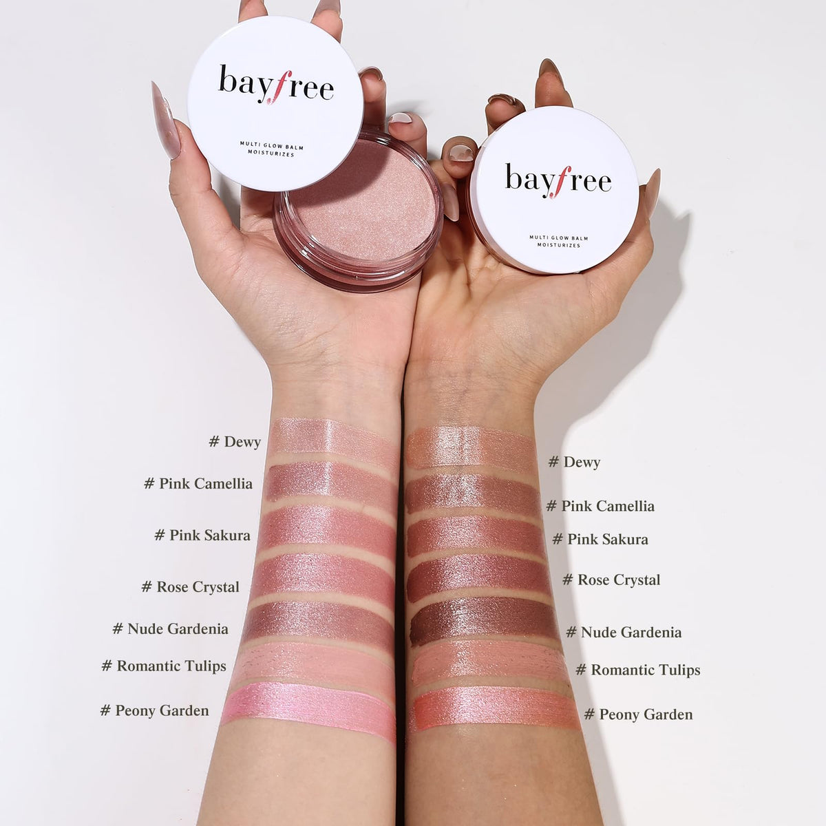 bayfree Multi Glow Balm with natural lighting