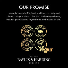 Baylis & Harding Liquid Hand Soap Oud Cedar & Amber 500ml with essential oils