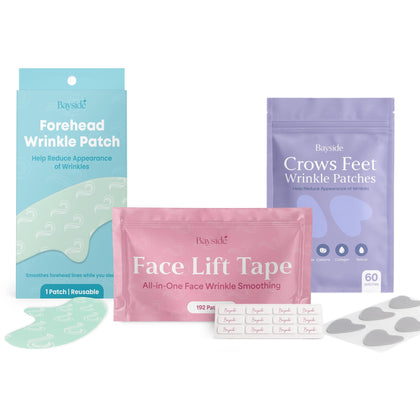Bayside Complete Anti-Aging Patch Bundle front view with packaging