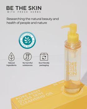 BE THE SKIN Pore Reset Cleansing Oil 231g in lifestyle setting