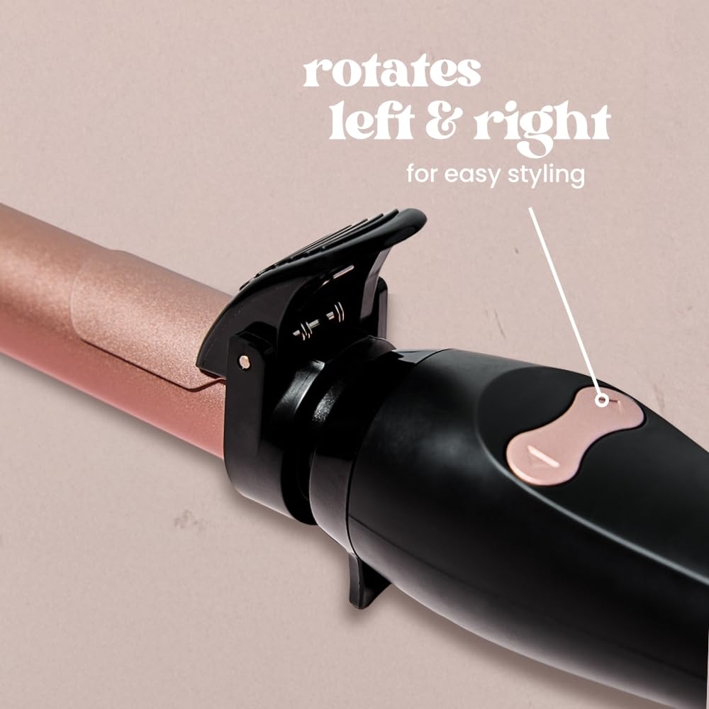 Beachwaver B1.25 curling iron ergonomic handle detail