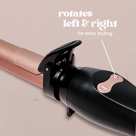 Beachwaver B1.25 curling iron ergonomic handle detail