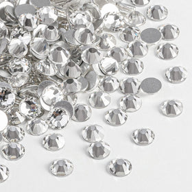 BEADSLAND Flat Back Crystal Rhinestones SS30 pack front view