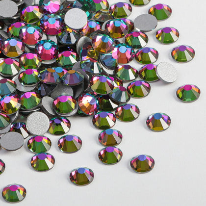 BEADSLAND Green Volcano Rhinestones SS10 pack front view