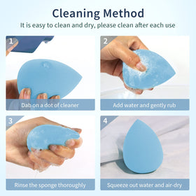 BEAKEY Makeup Sponge in travel-friendly packaging