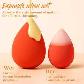 BEAKEY Makeup Sponge Set packaging front view