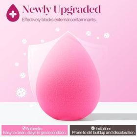 BEAKEY Makeup Sponge Set packaging showing all 6 sponges