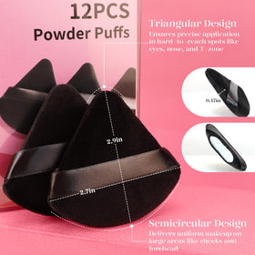 BEAKEY Powder Puff demonstrating soft plush velvet texture