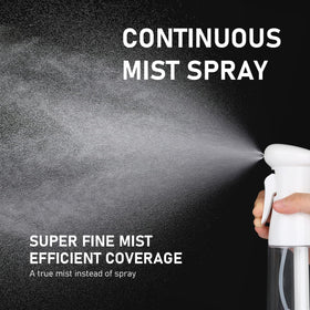 Bealee Continuous Spray Bottle side view showing nozzle