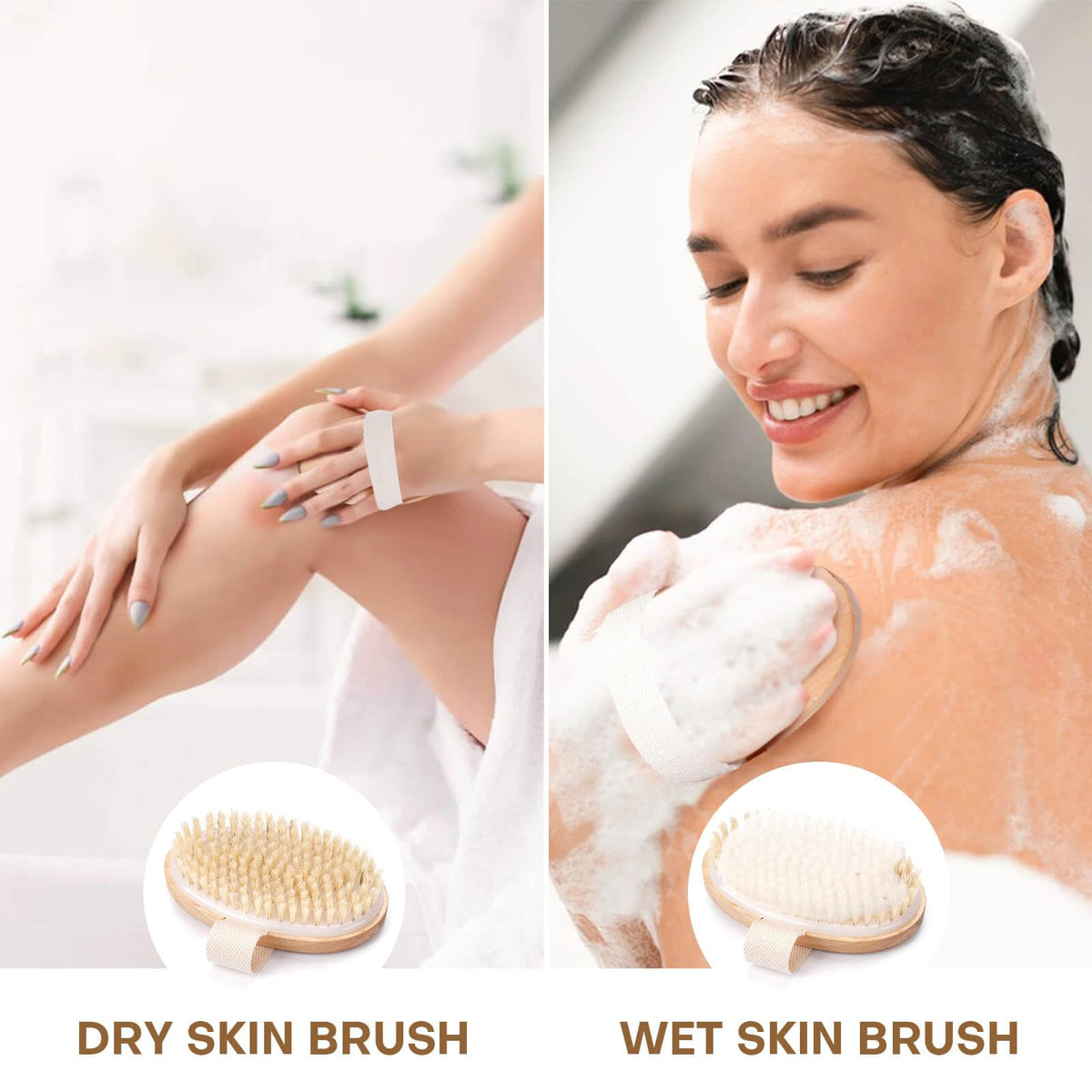 Bealihelp Dry Brushing Body Brush packaging