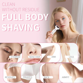 Beanify Electric Razor detachable heads for grooming