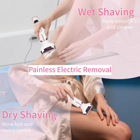 Beanify Electric Razor with body hair trimmer head