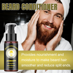 Beard balm from XIKEZAN Beard Kit with sweet tobacco scent