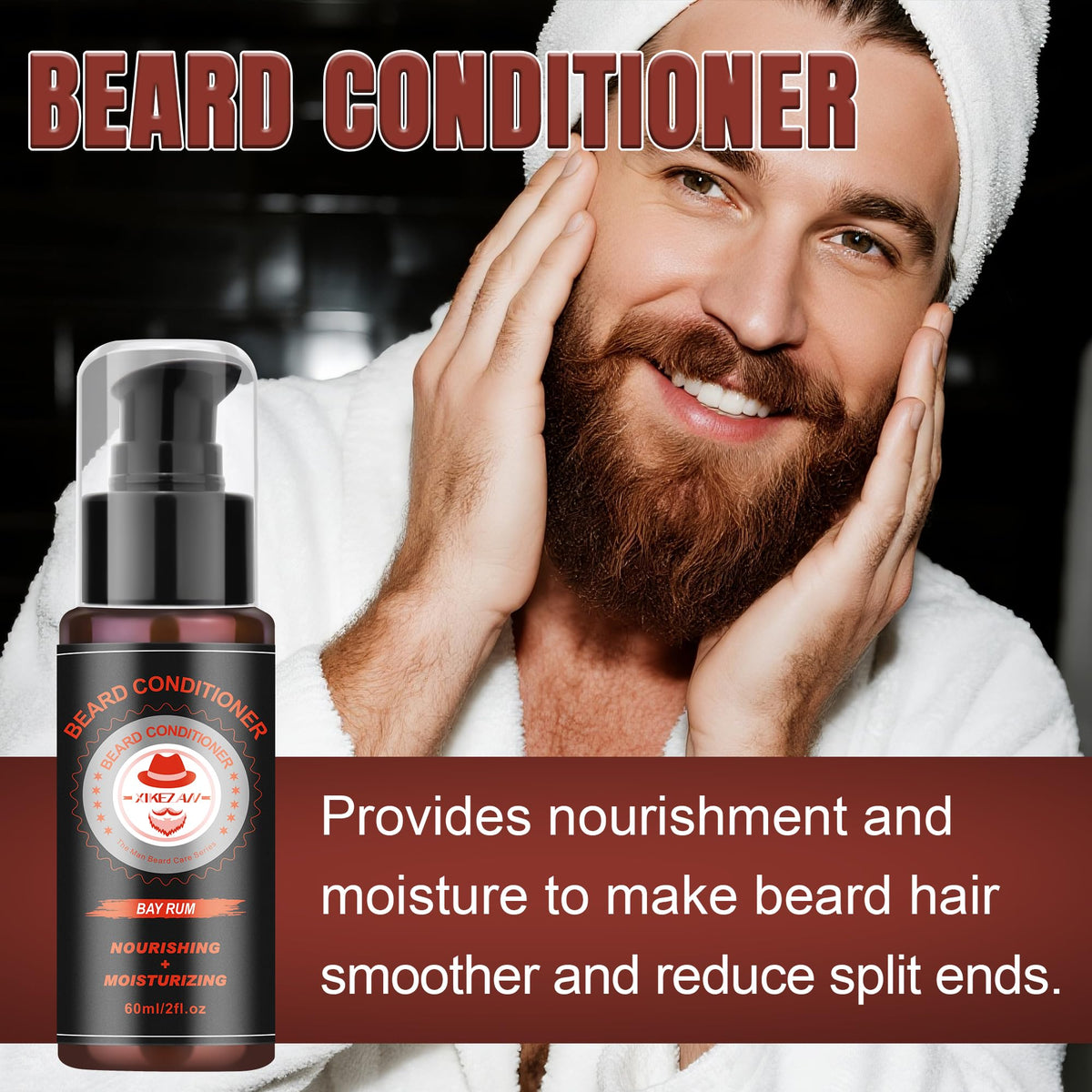 Beard brush and comb from XIKEZAN Beard Kit