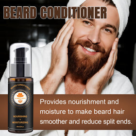 Beard brush and comb included in XIKEZAN Beard Kit