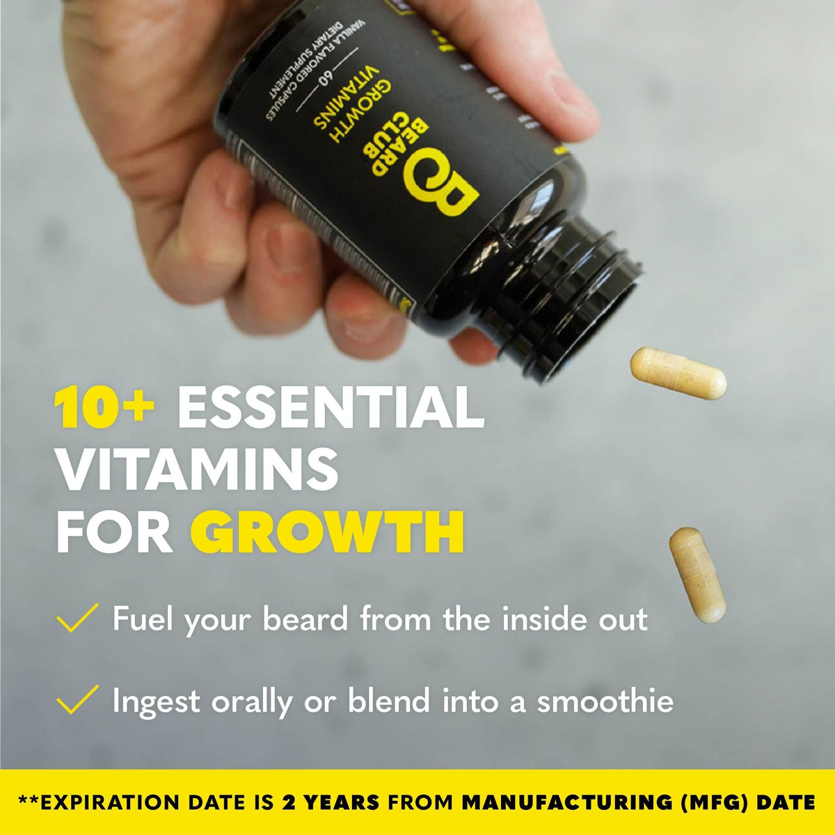 Beard Growth Vitamin Spray bottle from The Beard Club