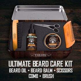 Beard Scissors included in Viking Revolution Beard Kit