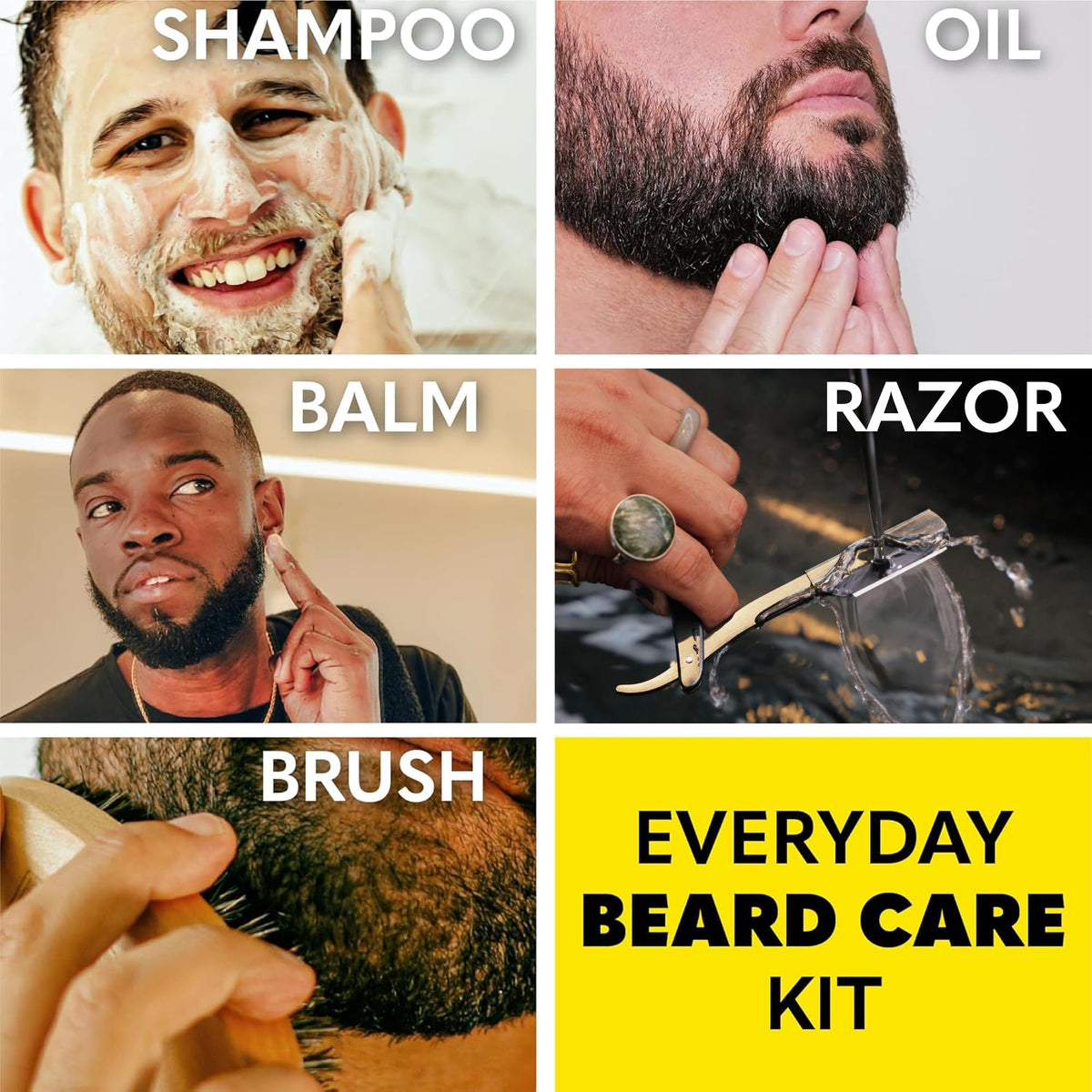 Beard shampoo bottle from The Beard Club