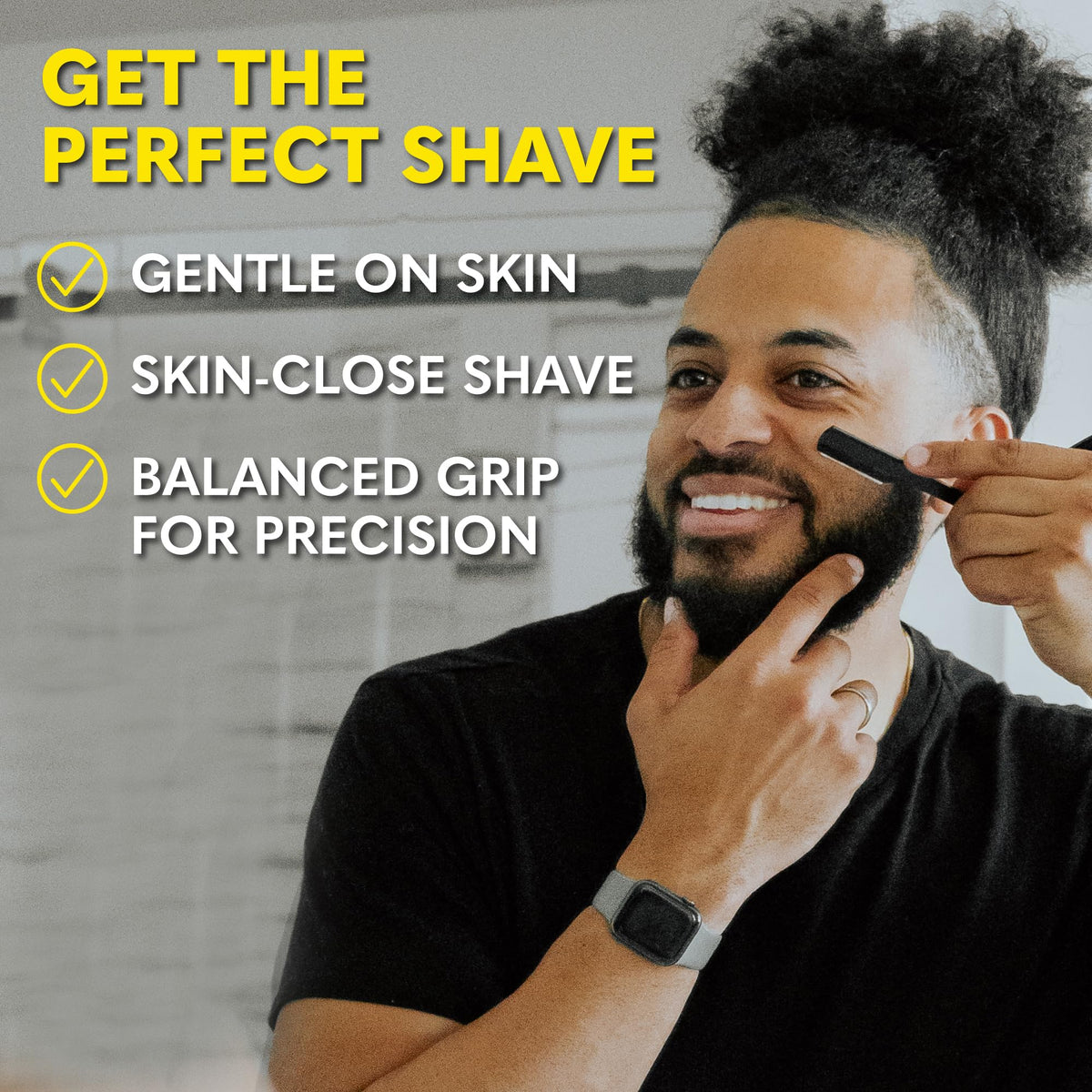 Beard Shampoo bottle with label