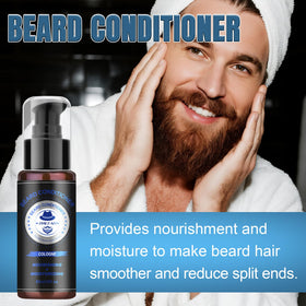 Beard trimming scissors and comb included in XIKEZAN kit