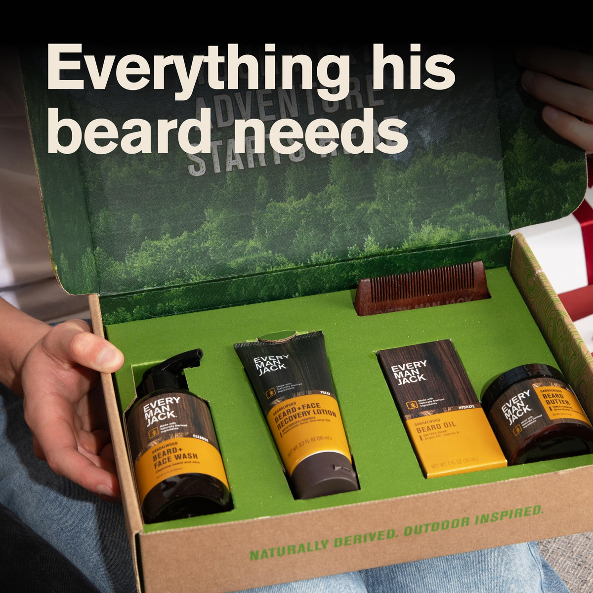 Beard Wash from Every Man Jack Complete Beard Care Kit