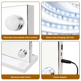 Bearolve Vanity Mirror packaging display