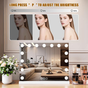 Bearolve Vanity Mirror with three colour lighting modes