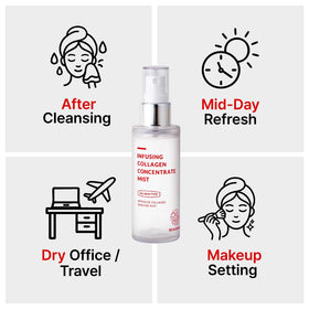 BEAUDIANI Collagen Hydrating Facial Mist packaging details