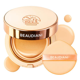 BEAUDIANI Natural Coverage Cushion Foundation 01 Light Beige front view
