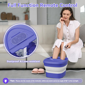 BEAUMOI Collapsible Foot Spa with timer settings