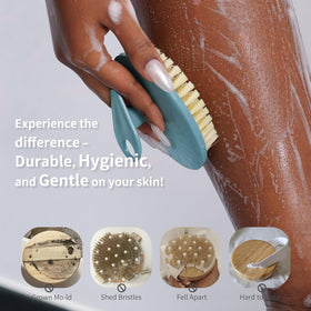 BEAUTAIL Body Scrubber ergonomic handle and non-slip design