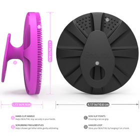 BEAUTAIL Silicone Body Scrubber packaging view