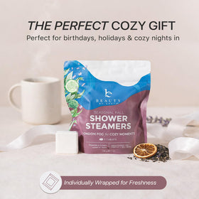 Beautifully packaged Lavender Shower Steamers gift set