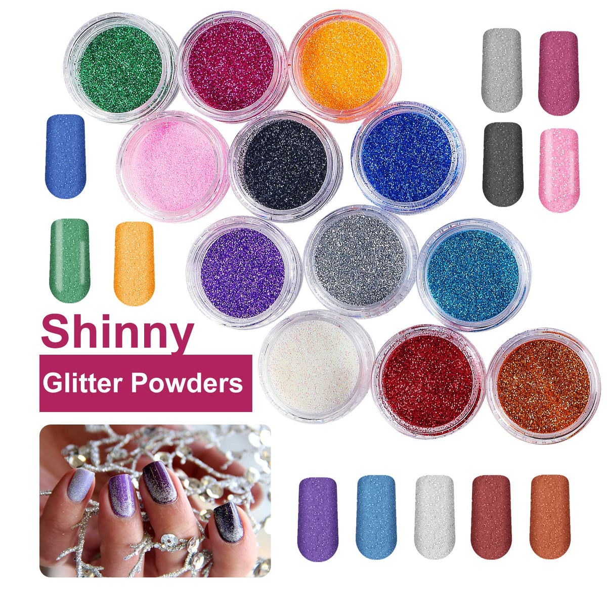 Beautifully packaged SUNBELEE Acrylic Nail Kit