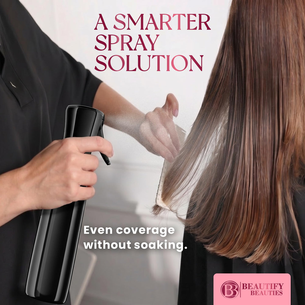 BeautifyBeauties Continuous Spray Bottle misting hair