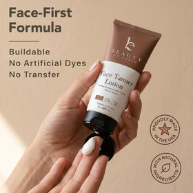 Beauty by Earth Face Tanner texture close-up