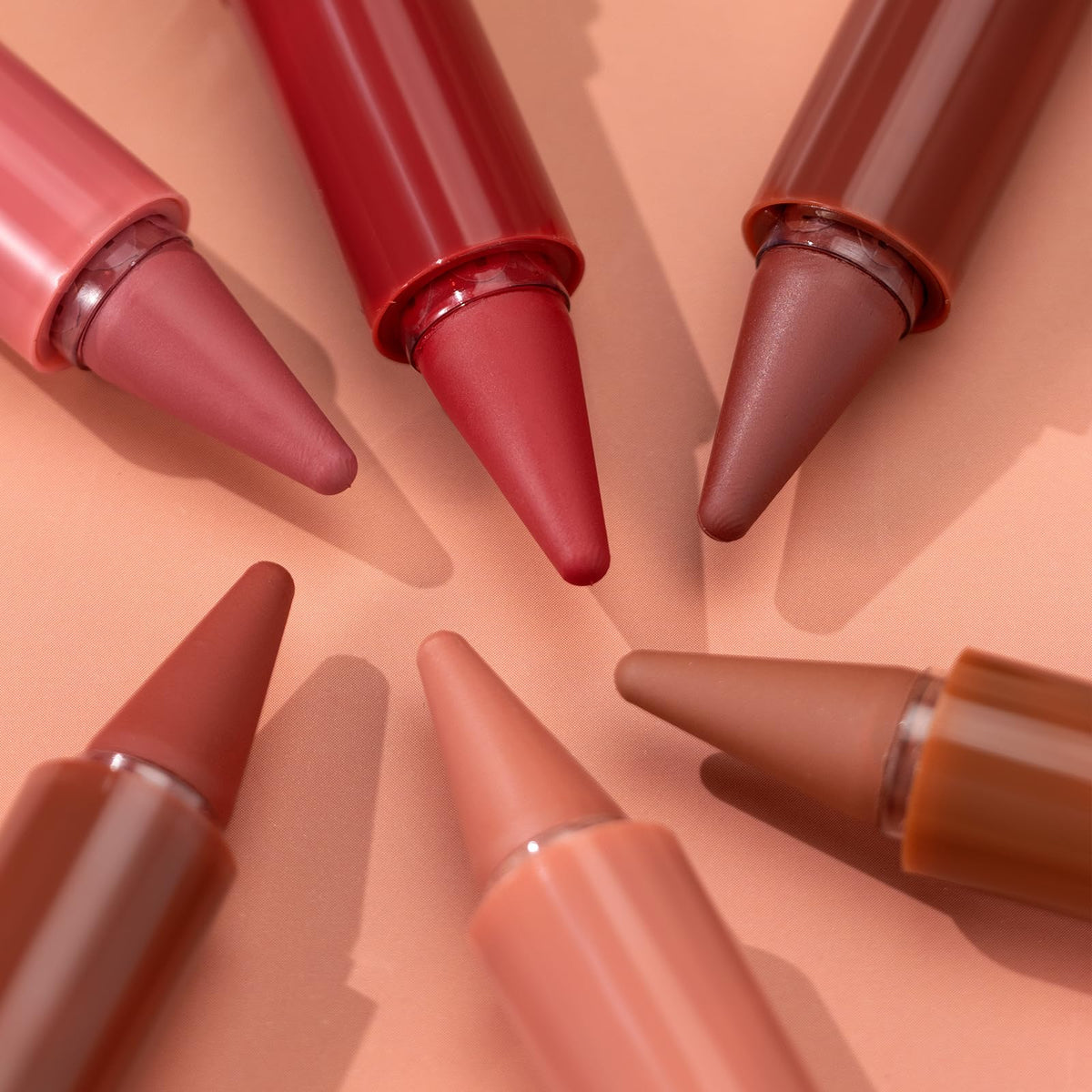 Beauty Glazed lip liner and lipstick set displayed on a vanity