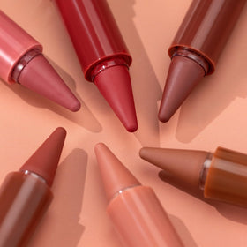 Beauty Glazed lip liner and lipstick set displayed on a vanity