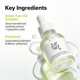 Beauty of Joseon Calming Barrier Serum Green Tea-HA™ in lifestyle setting