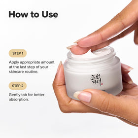 Beauty of Joseon Dynasty Cream alongside natural ingredients