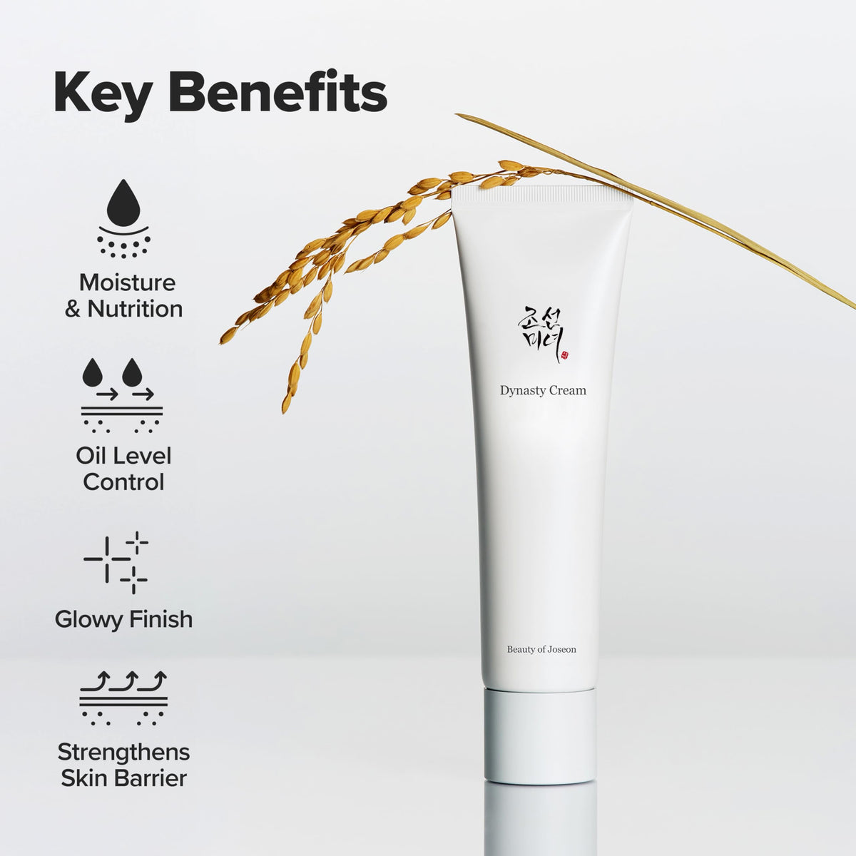 Beauty of Joseon Dynasty Cream application on face
