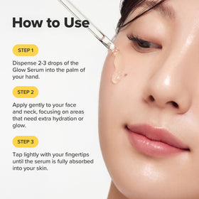 Beauty of Joseon Glow Serum with a glowing skin effect