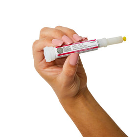 BEAUTY SECRETS Nail Glue bottle with lid open