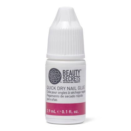 BEAUTY SECRETS Quick Dry Nail Glue 10g front view