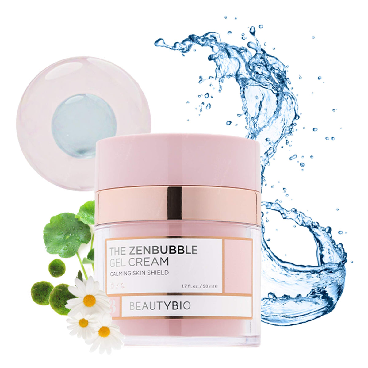 beautybio ZenBubble Gel Cream packaging